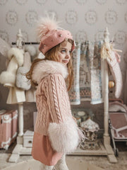 Baby Wool Beret with Pearls - Petite Maison Kids