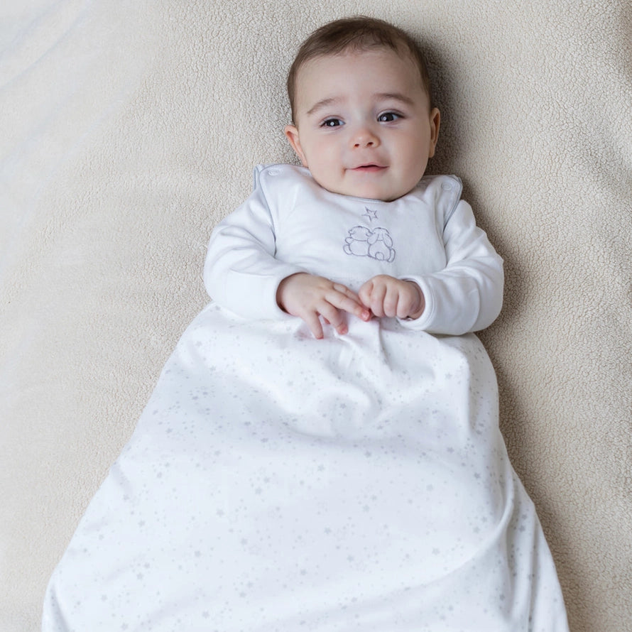 Gale Grey Star Print Baby Sleeping Bag
