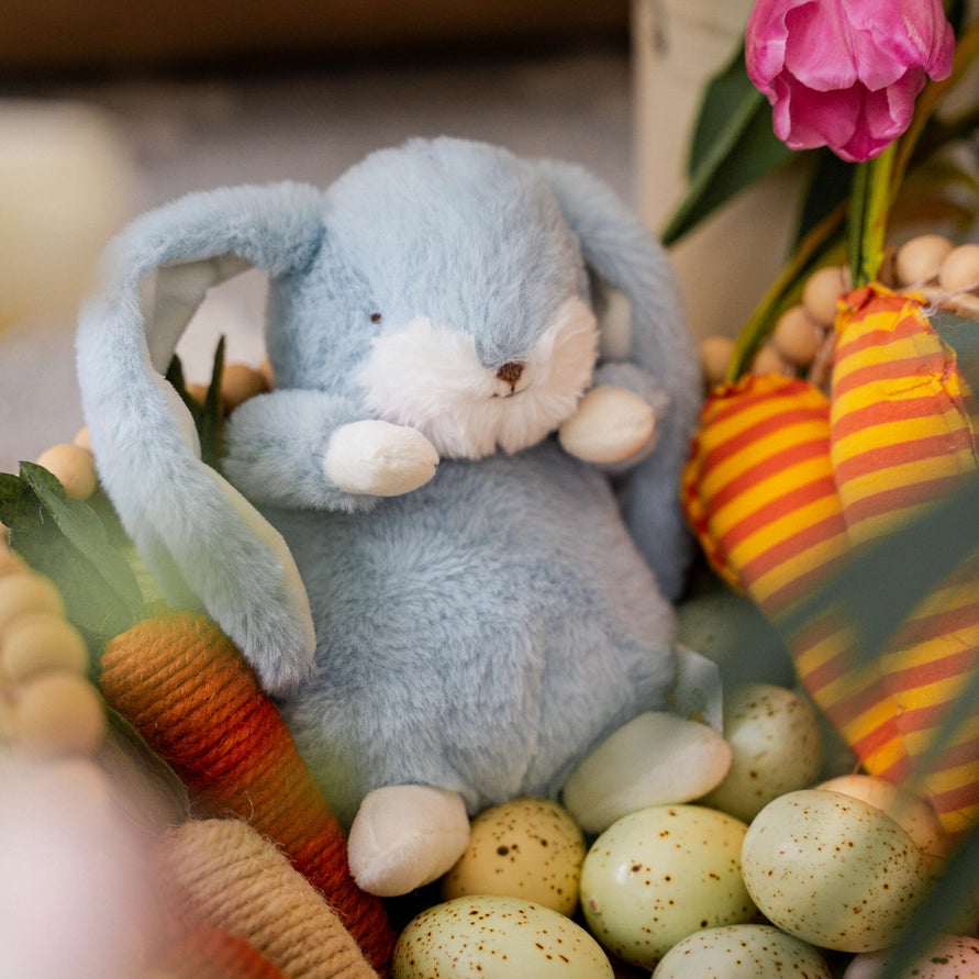 Tiny Nibble Maui Blue Bunny 8"