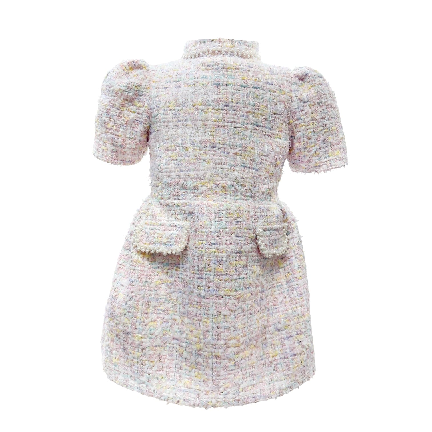 Meadow Yellow Tweed Dress - Petite Maison Kids