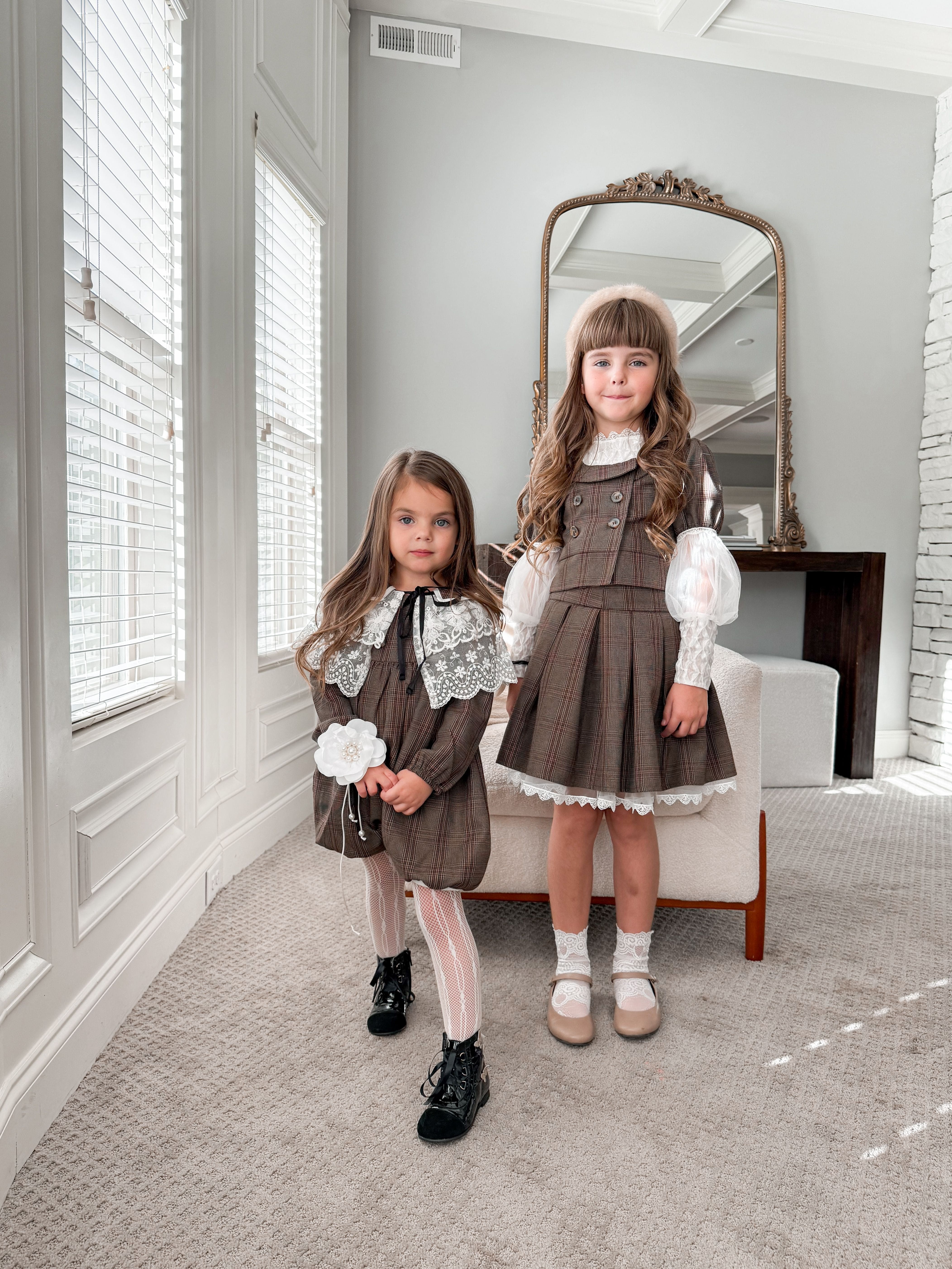 Blair Estate Tweed Romper
