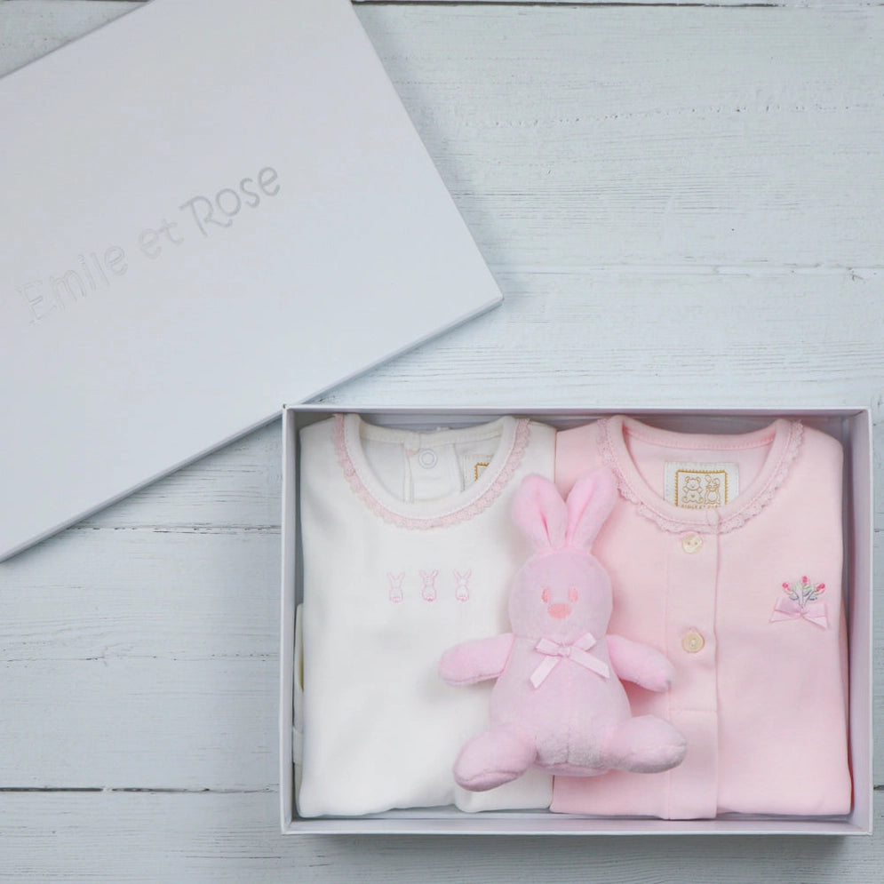 Pink Baby Girls Gift Set