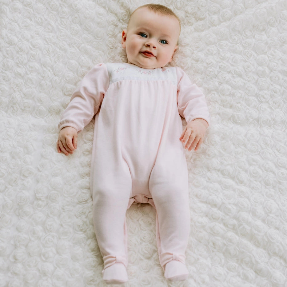 Harriet Pretty Pink Babygirls Babygrow