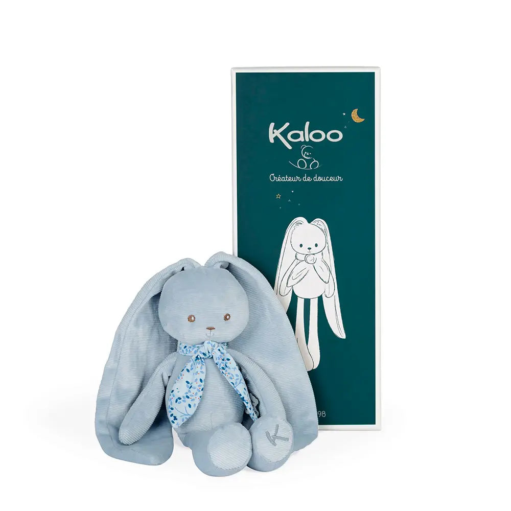 Lapinoo Grey & Blue Rabbit Soft Toy 13.7"