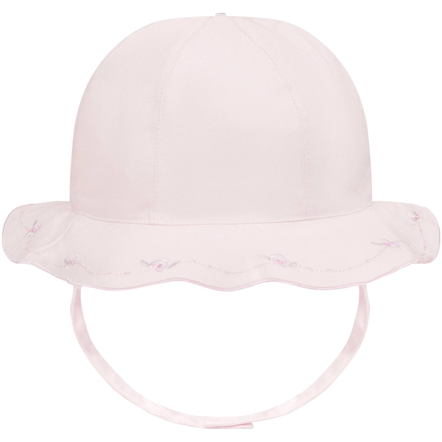 Jade Pink Girls Summer Sun Hat