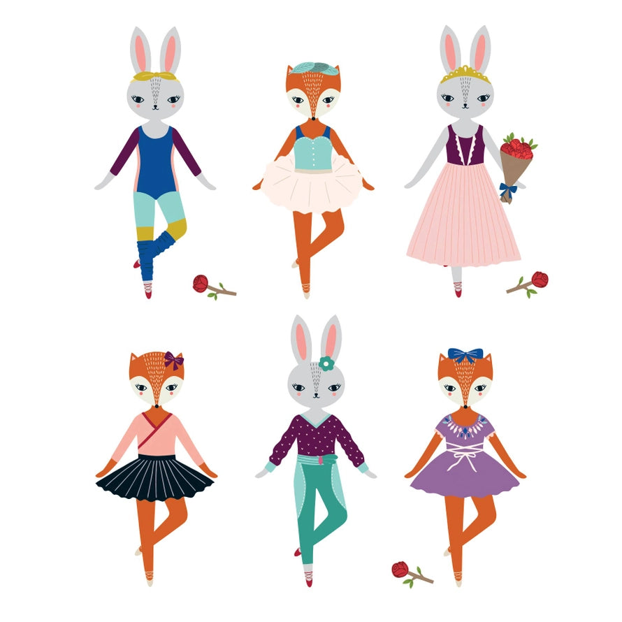 Woodland Ballet Magnetic Dress Up Toy