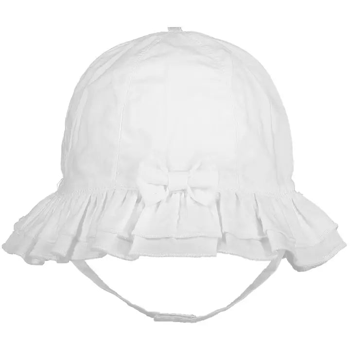 Gabby Baby Girls' White Sun Hat