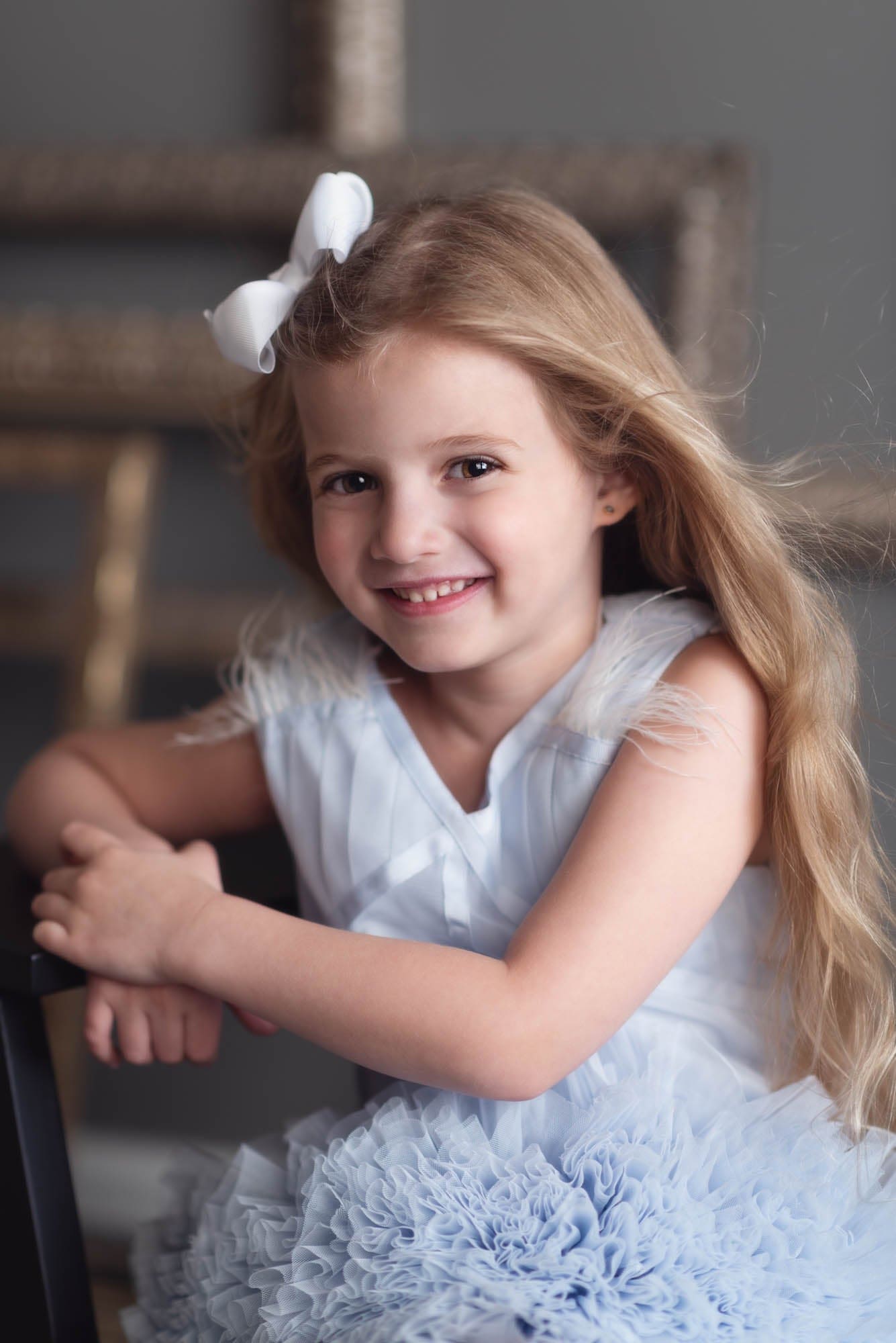 Skylar Blue Tulle Tutu Dress