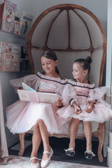 Coco-Pink Tulle Dress
