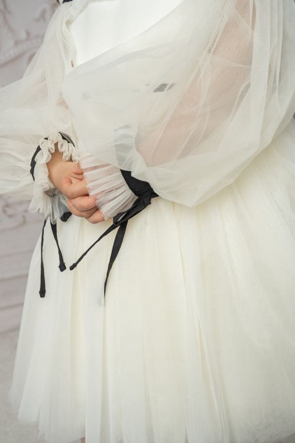 Coco-Ivory Tulle Dress