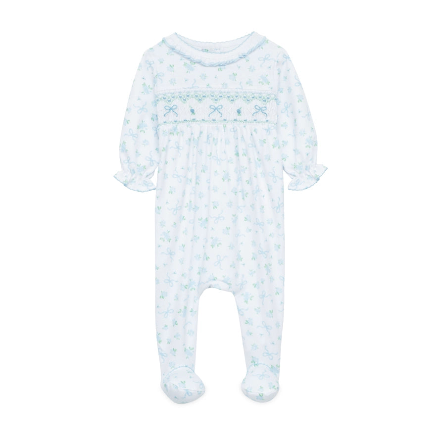 Eloise's Classics Smocked Footie — Pima Cotton Baby Footie