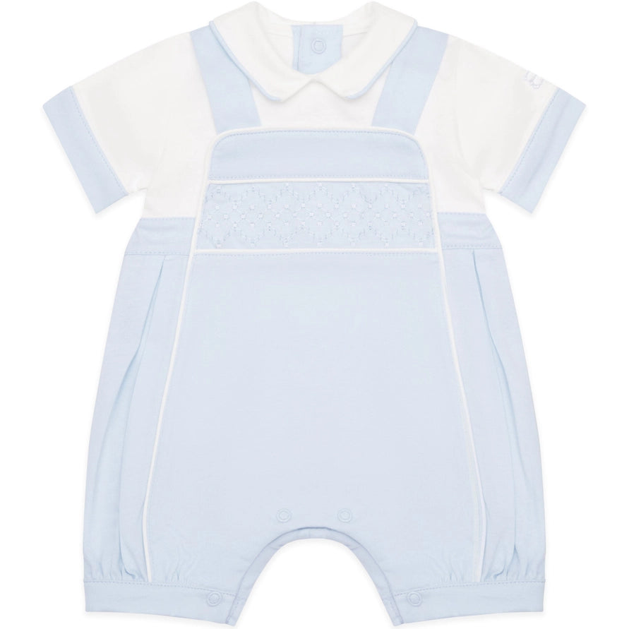 Jason Boys Baby Blue Cute Bibshort