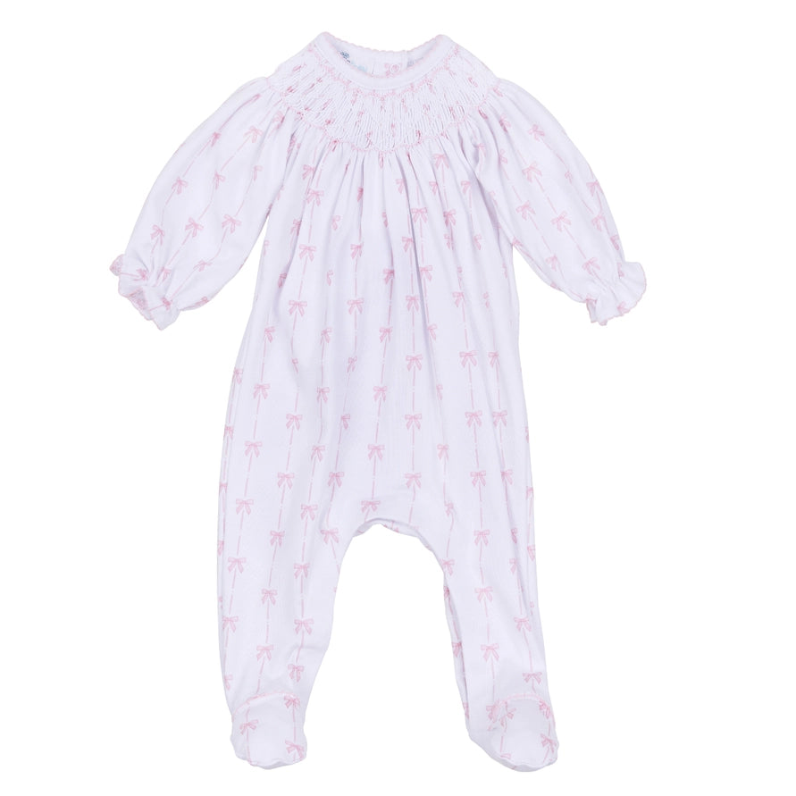 Amelia's Classics Smocked Pima Cotton Bishop Footie