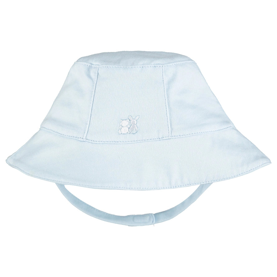 Pale Blue Fishermans Sun Hat