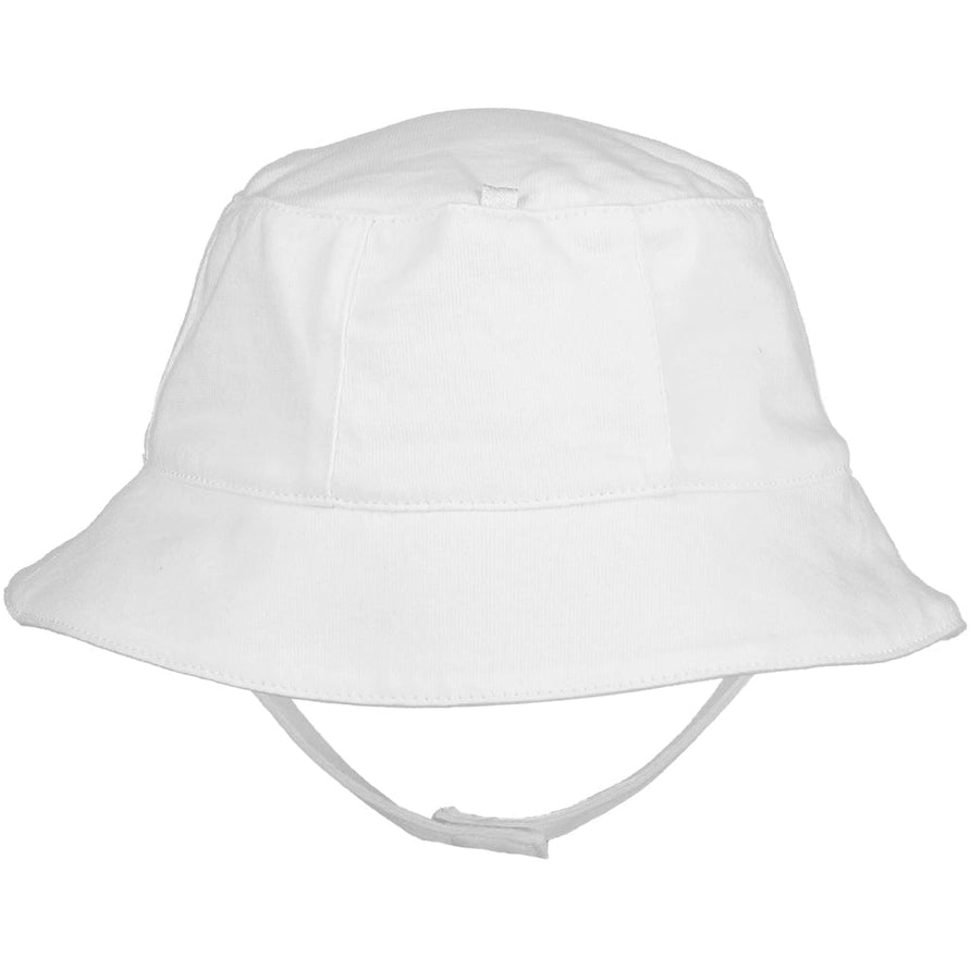 White Fishermans Baby Sun Hat