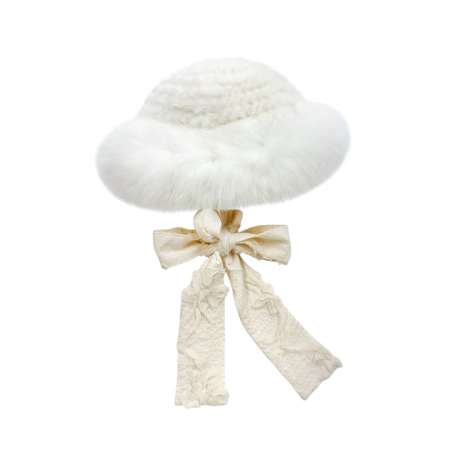 Ava Kids Fox Fur Hat