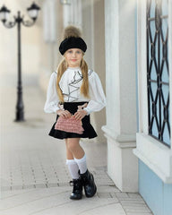 Wool Beret with Pom Pom - Petite Maison Kids