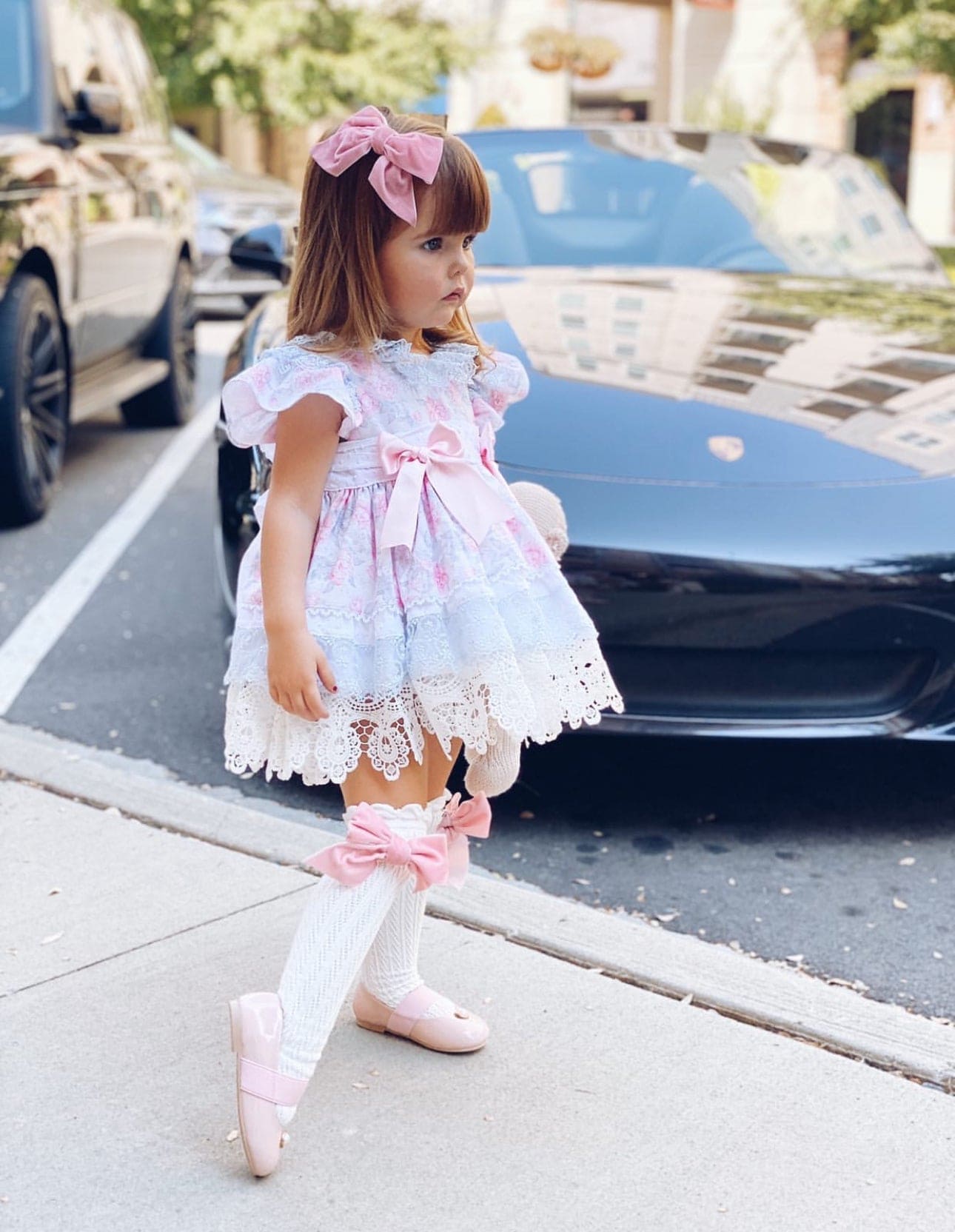 White Knee High Socks - Petite Maison Kids