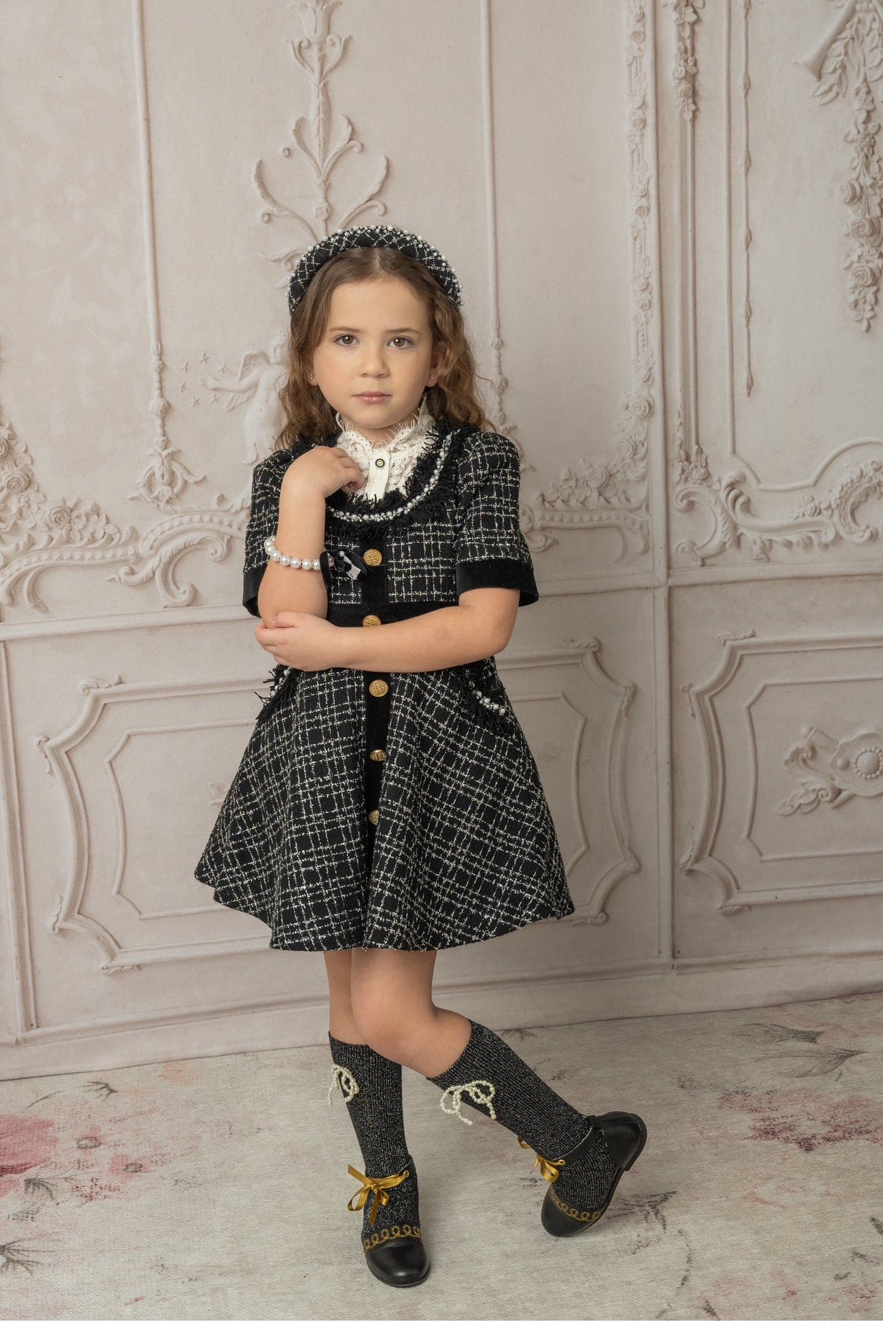 Perla Shimmer Socks - Petite Maison Kids