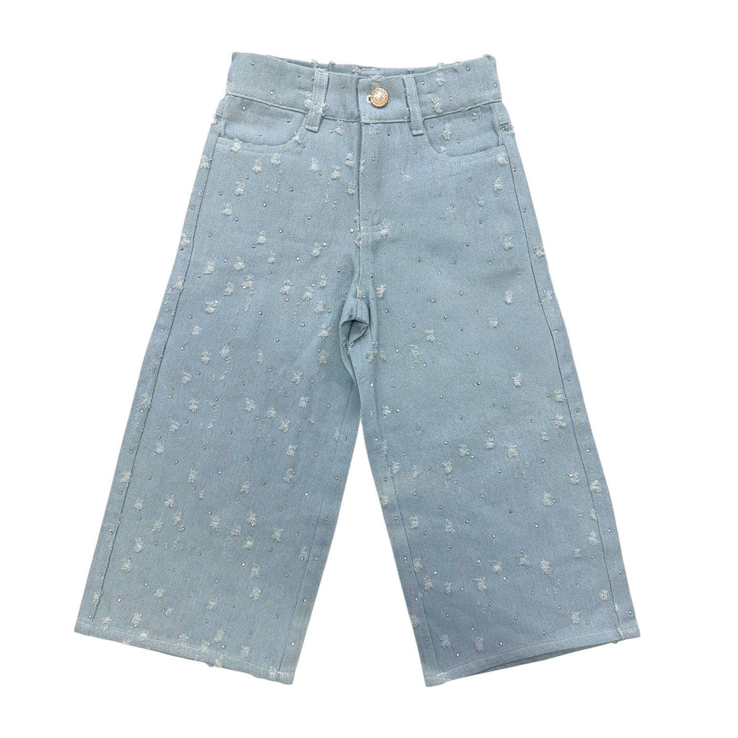 Sparkle Blue Denim Jeans