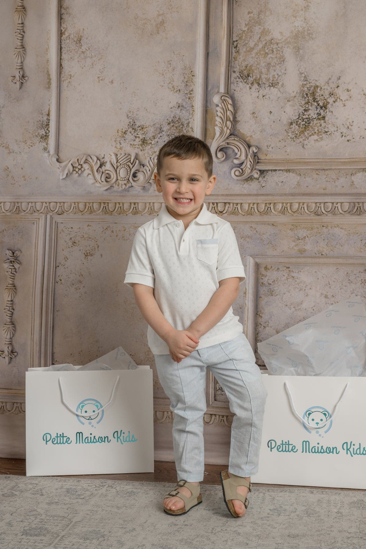 Charlotte Baby Blue Boys' Pants