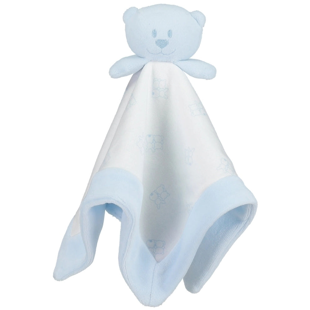 Gavin Blue Teddy Bear Comforter