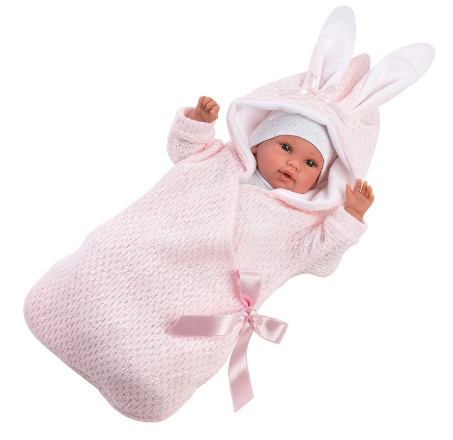 Newborn Doll Avery with Hooded Bunny Jacket