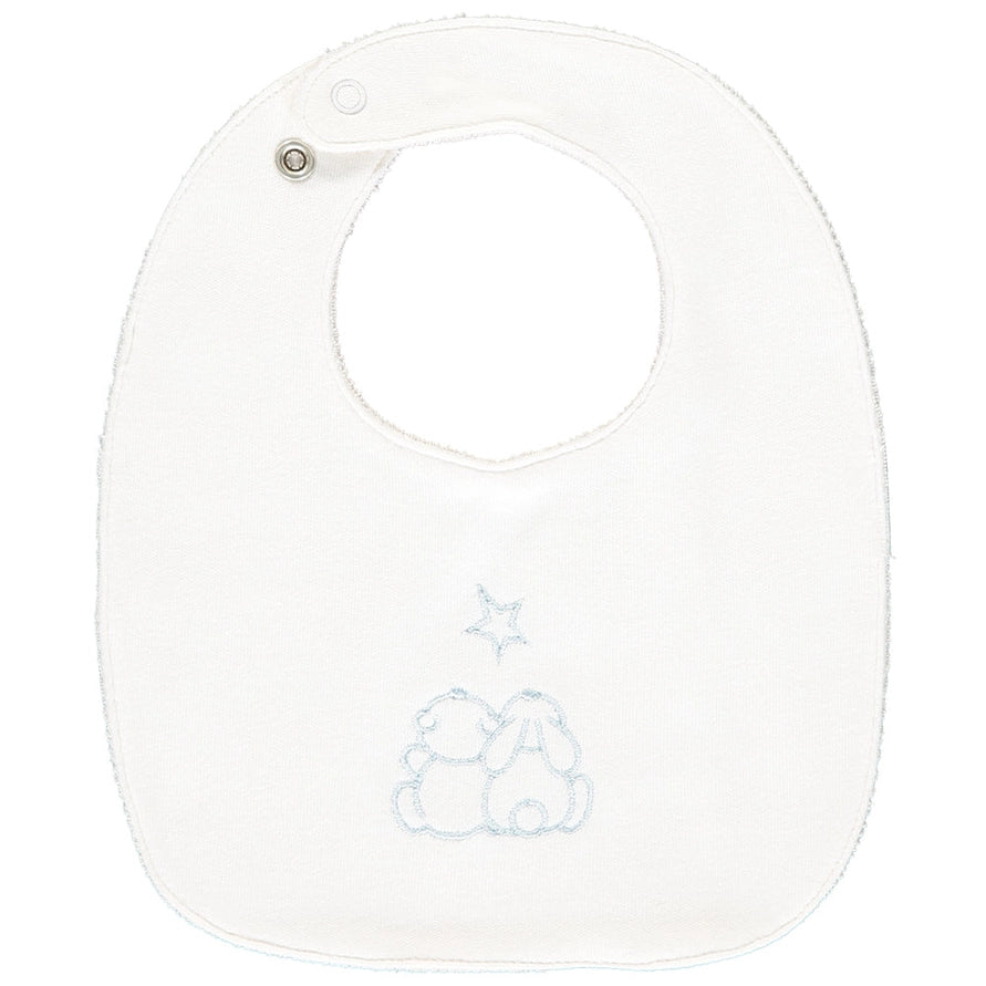 Blue Star Print Bib Gift Set