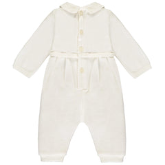 Langston Ivory Traditional Baby Boys All in One with Hat