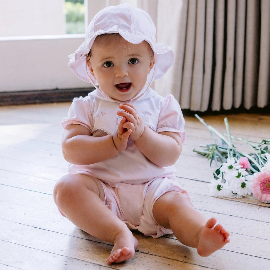 Florrie Pink Baby Girls' Sun Hat