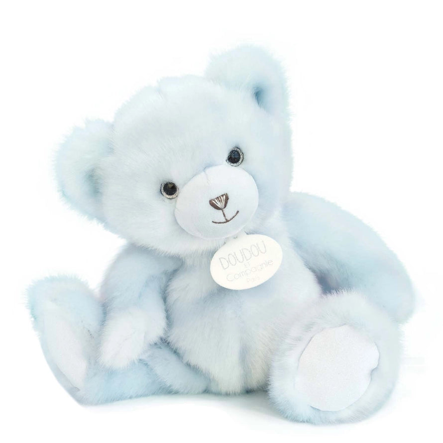 Doudou et Compagnie Baby Blue Plush Teddy Bear – Petite Maison Kids