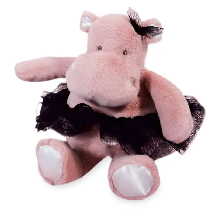 Pink Tutu Hippo Plush Toy
