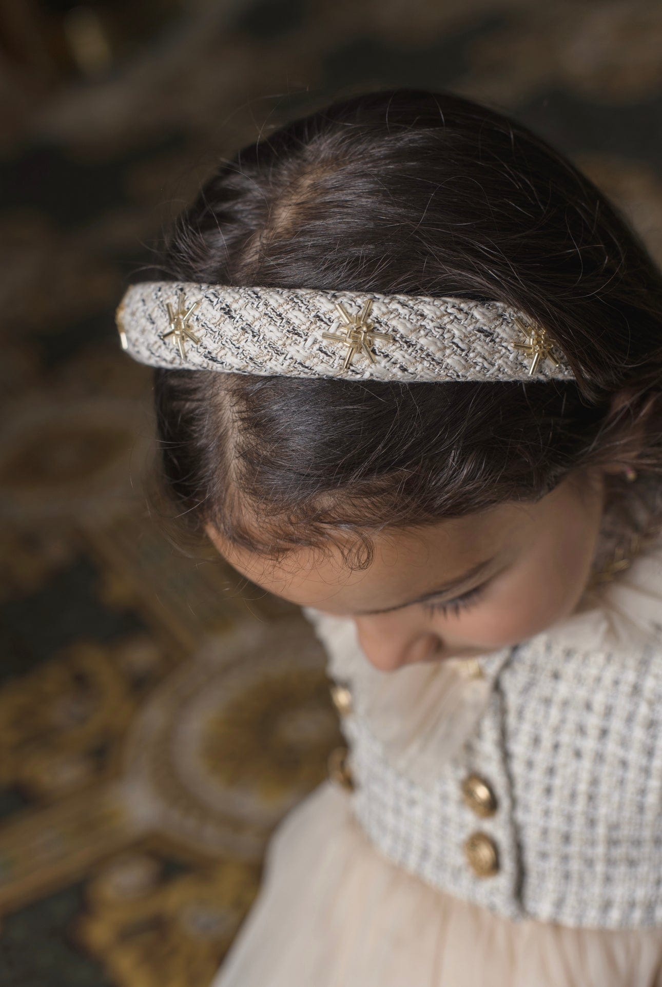 Fira Tweed Headband - Petite Maison Kids