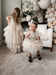 Fira Tweed Romper - Petite Maison Kids