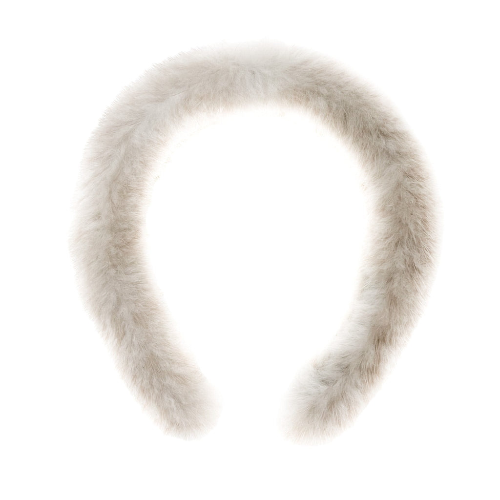 Beige Mink Headband - Petite Maison Kids