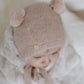 Dusty Pink Cashmere Teddy Hat - Petite Maison Kids