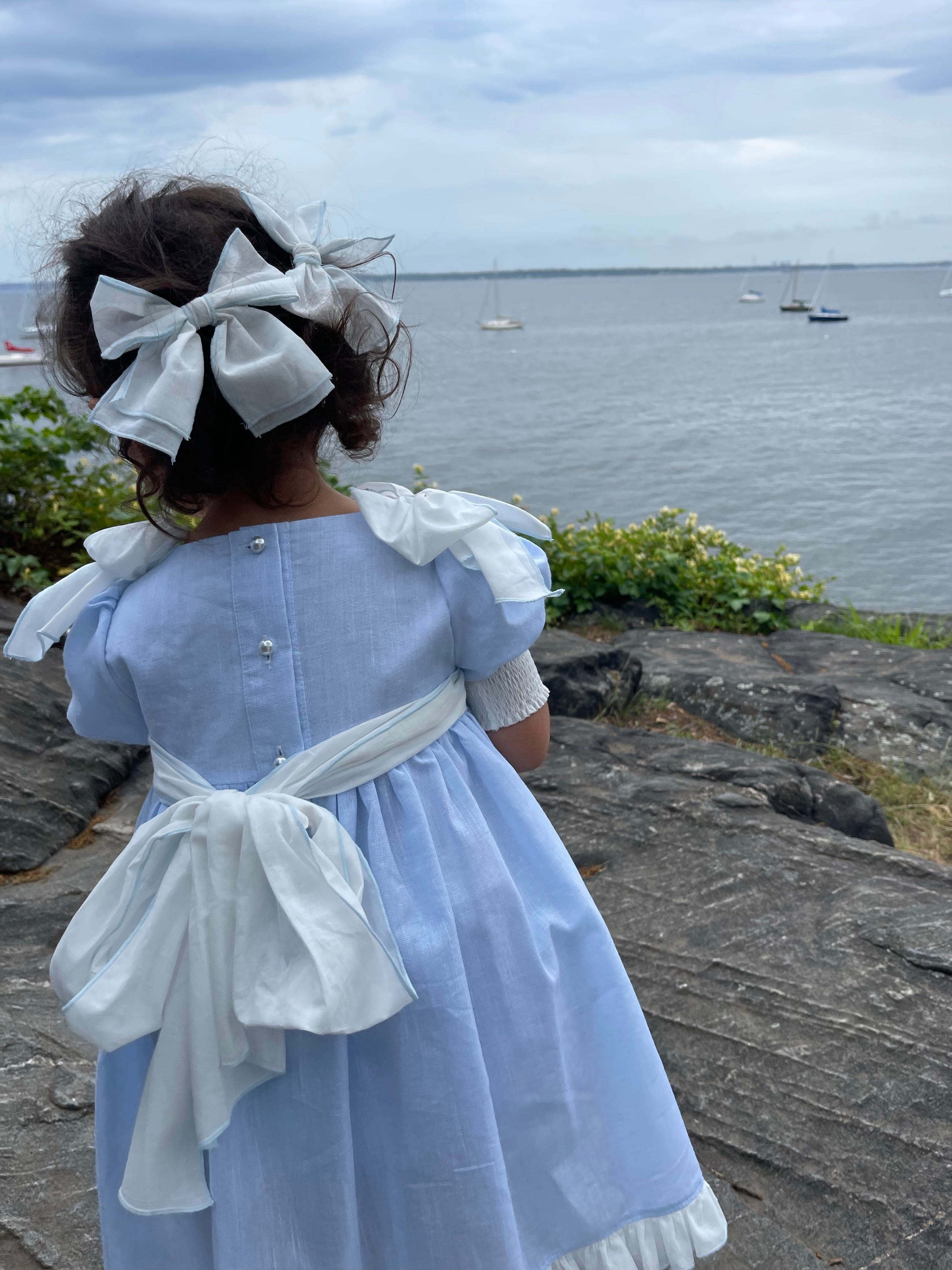 Charlotte Petite Hair Bow - Petite Maison Kids