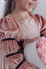 Juliette Velvet Dress - Petite Maison Kids