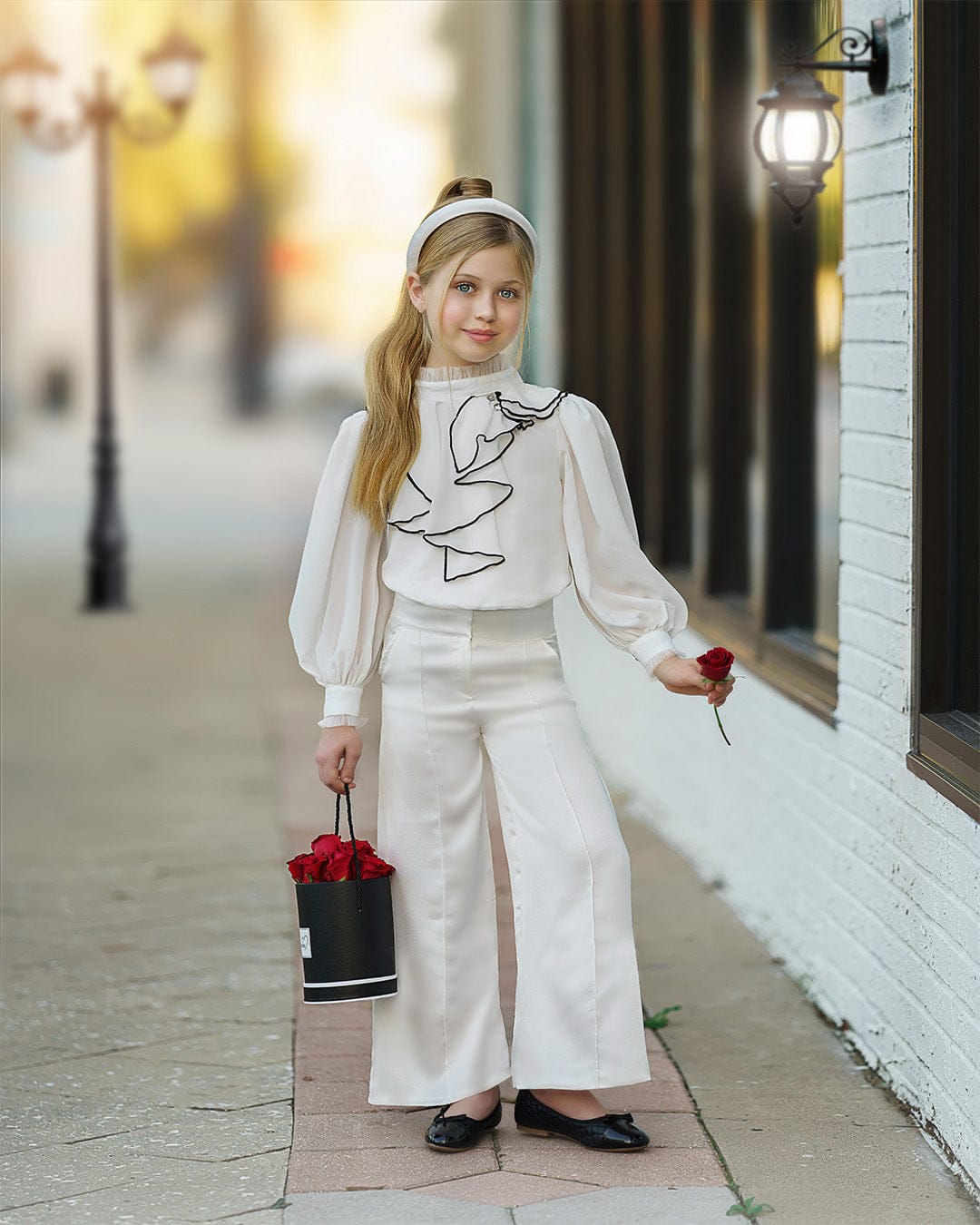 Gwen Blouse and Pants Set - Petite Maison Kids