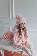 Milana Rose Sweater Coat - Petite Maison Kids