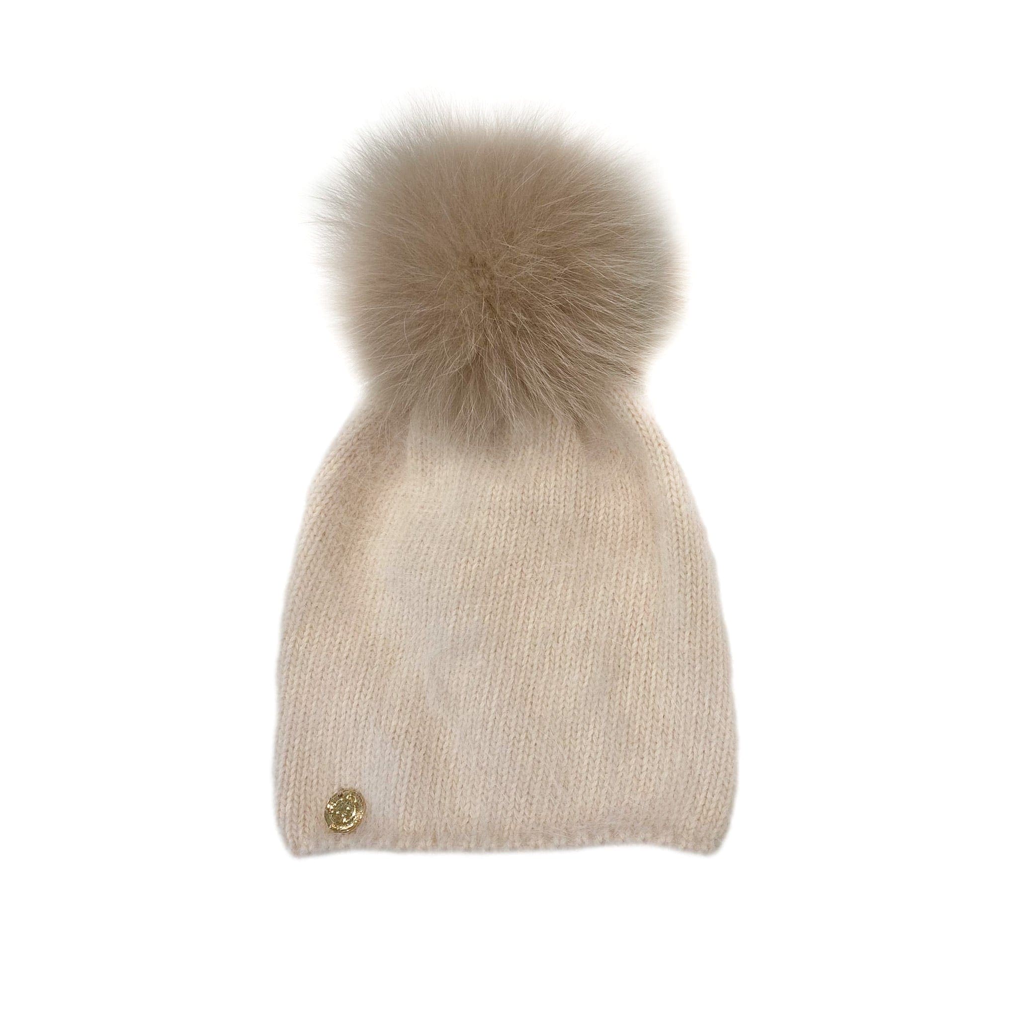 Vanya Cashmere Beanie Hat - Petite Maison Kids