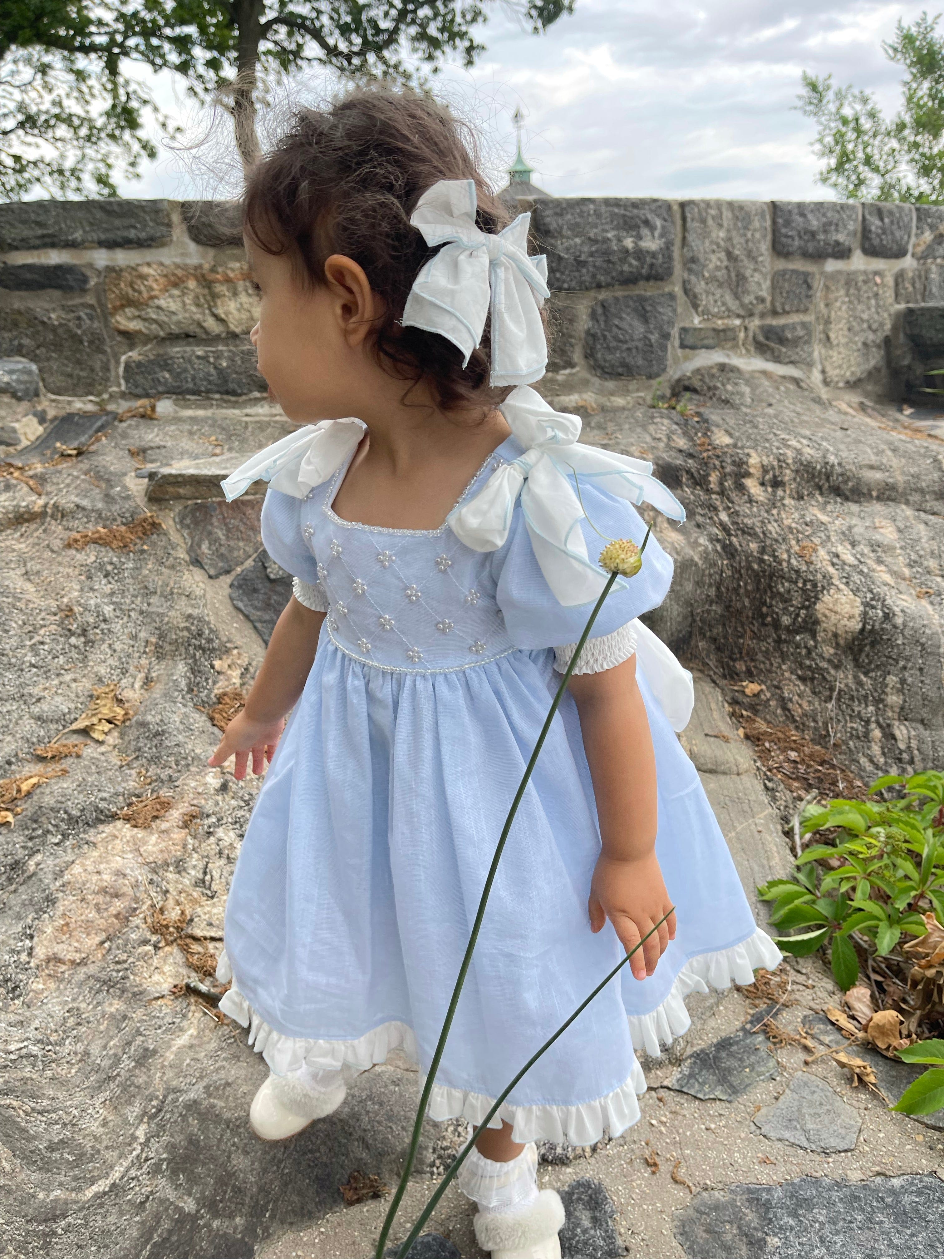 Charlotte Petite Hair Bow - Petite Maison Kids