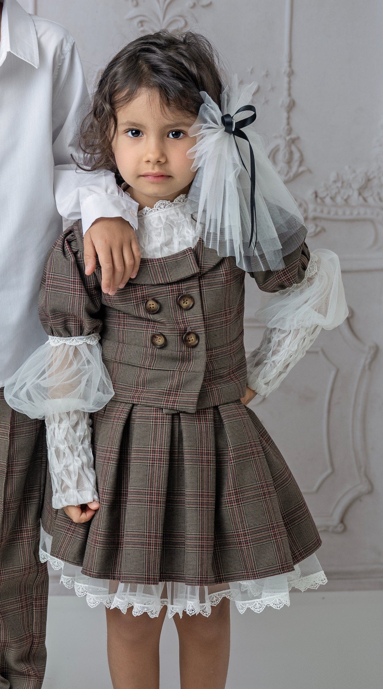 Mademoiselle Tulle Hair Bow - Petite Maison Kids