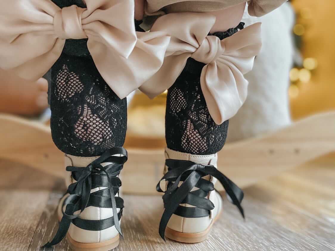 Zoe Leather Booties - Petite Maison Kids