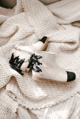 Zoe Leather Booties - Petite Maison Kids