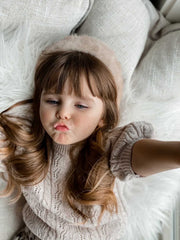 Beige Mink Headband - Petite Maison Kids