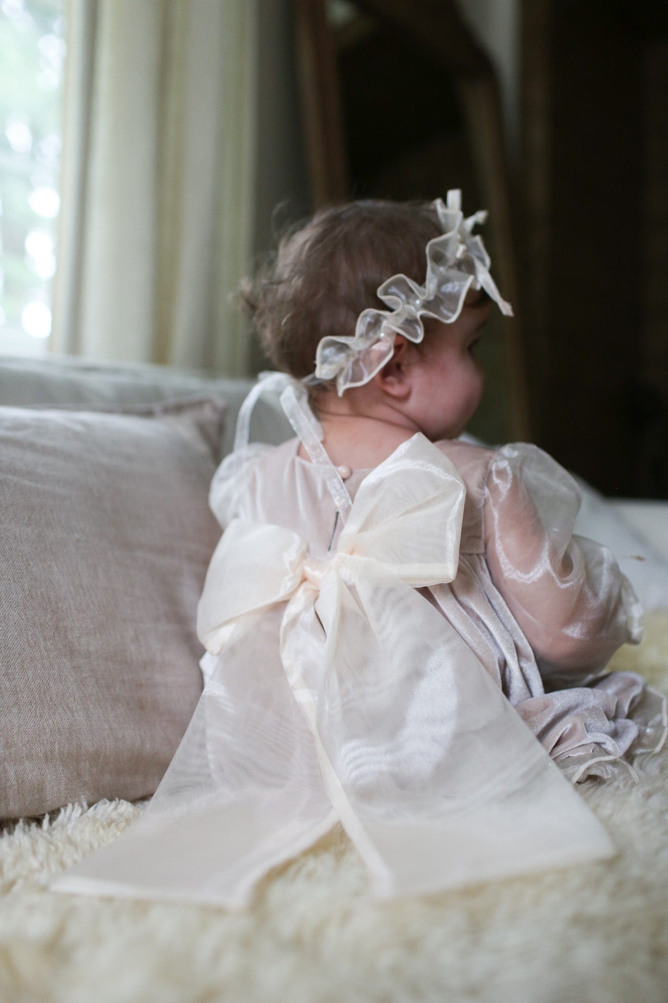 Helena Organza Hair Sash - Petite Maison Kids