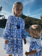 Jaylin Linen Dress - Petite Maison Kids