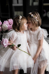 Rose Gold Flower Hair Garland - Petite Maison Kids