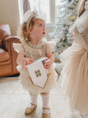 Fira Tweed Romper - Petite Maison Kids